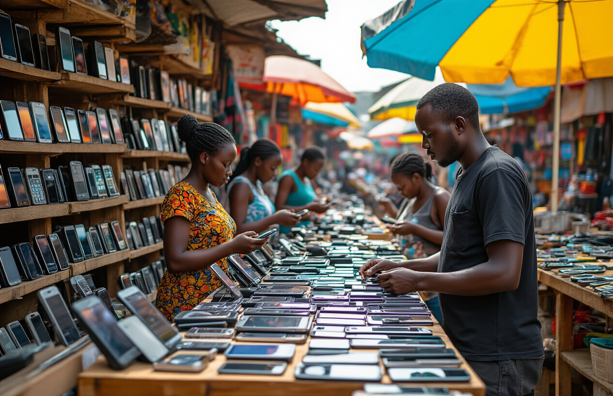 Electronics and Mobile Technology Products Dominating Ghanaian Markets